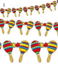 Girlanda rumba koule, 3 m