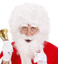 Pánská paruka s vousy a obočím, Santa Claus