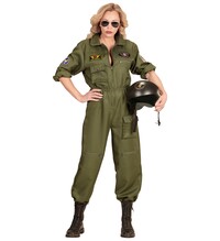 Pilotka stíhačky, dámský kostým Top Gun