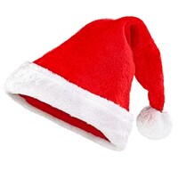 Plyšová čepice Santa Claus
