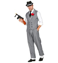 Pánský kostým Gangster (vesta, kalhoty, kravata)
