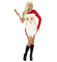 Dámské šaty s podobiznou Santa Clause