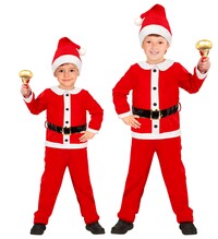 Dětský kostým Santa Clause (sako, kalhoty, opasek, čepice)
