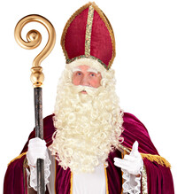 Luxusní paruka s vousy a obočím Santa Clause
