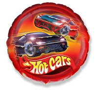 Foliový balónek Hot cars