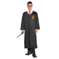 Kostým pro dospělé, Harry Potter, Nebelvír (plášť a hůlka)