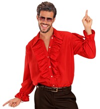 Červená košile pro středověk, renesanci, upíra, piráta, disco..