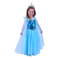 Dětský kostým sněhová princezna