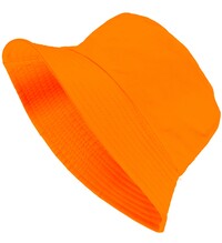 Neonově oranžový klobouk 80. léta