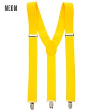 Neonově žluté kšandy