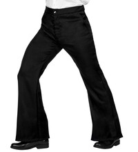 Pánské černé kalhoty 70. léta