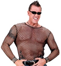 Pánské síťované tričko punk/rock