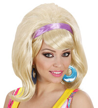 Dámská paruka blond 60.léta