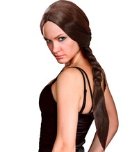 Dámská paruka Lara Croft