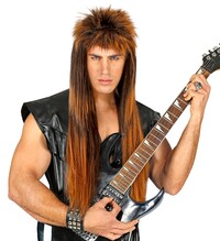 Paruka rocker, dlouhá