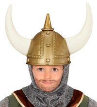 Dětská vikingská helma s rohy