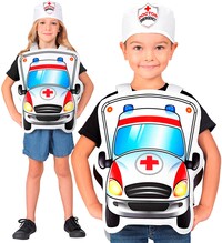 Dětský kostým doktor v autě (univerzální velikost)