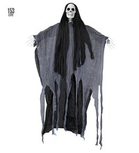 Halloweenská dekorace smrtka 153 cm