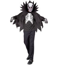 Pánský kostým děsivý kostlivec