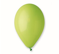 Sada 10ks nafukovacích balónků, pistáciová (průměr 26cm)