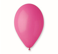 Sada 10ks nafukovacích balónků, tmavě růžová (průměr 26cm)