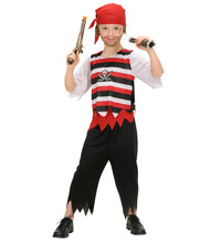 Chlapecký kostým piráta s šátkem