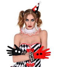Dámská strašidelná sada Harlequin