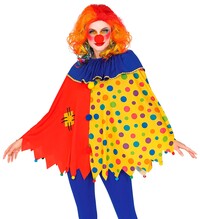 Dámské poncho klaun