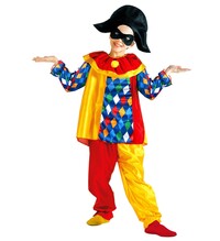 Dětský kostým harlequin klaun