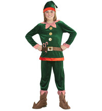 Santův malý pomocník Elf dětský kostým