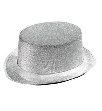 Stříbrný klobouk se stužkou