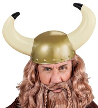 Vikingská helma s velkými rohy