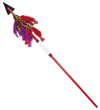 Indiánské kopí s peřím 125 cm