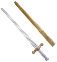 Rytířský meč s pochvou 75 cm