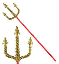 Čertovské vidle se zlatým trojzubcem, 120 cm