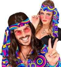 Hippie čelenka 60. léta, bubliny