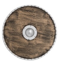 Vikingský štít do ruky, 40 cm