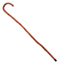 Vycházková hůl s dřevěným vzhledem, 90 cm