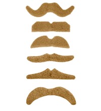 Blond kníry 1 ks (6 různých typů)