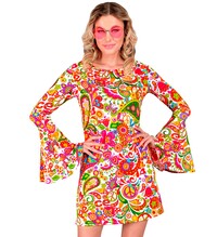 Dámské hippie šaty, peace