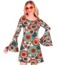 Dámské vintage hippie šaty z 60. let