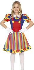 Dívčí kostým šašek, klaun