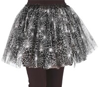 Dívčí tutu sukně s pavučinou, 30 cm