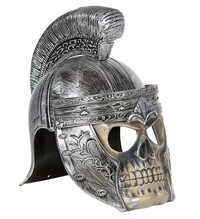 Gladiátorská helma s maskou kostlivce