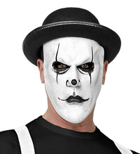 Harlequin maska s buřinkou