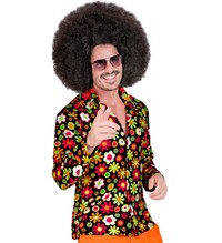 Pánská hippie košile s květinami