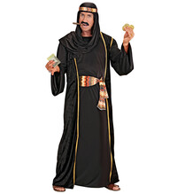 Pánský černý kostým arabský šejk