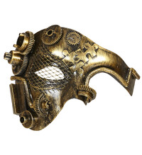 Poloviční maska Steampunk
