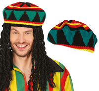 Rasta čepice pro dospělé, Reggae