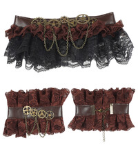 Steampunk sada (choker a náramky)